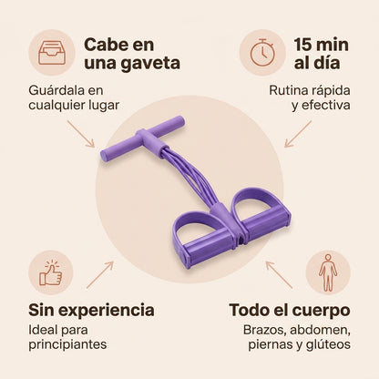 Banda de resistencia para entrenamiento en casa